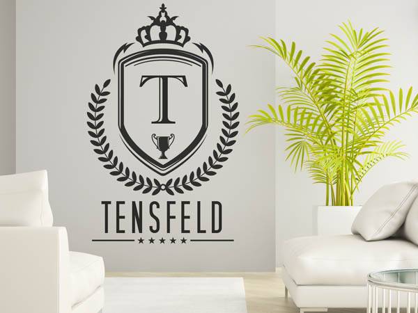 Wandtattoo Tensfeld Wappen