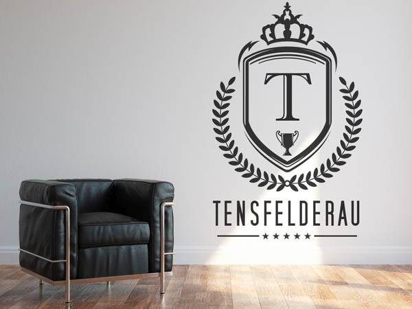 Wandtattoo Tensfelderau Wappen