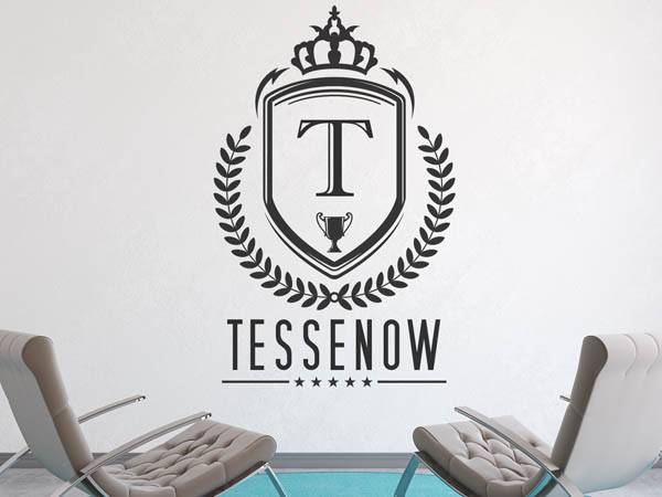 Wandtattoo Tessenow Wappen