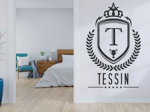 Wandtattoo Tessin Wappen