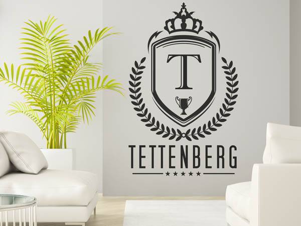 Wandtattoo Tettenberg Wappen