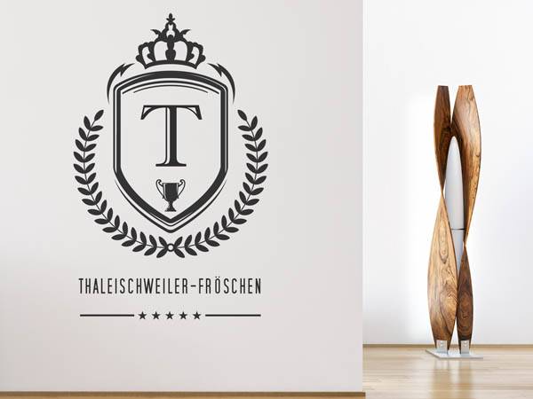 Wandtattoo Thaleischweiler-Fröschen Wappen