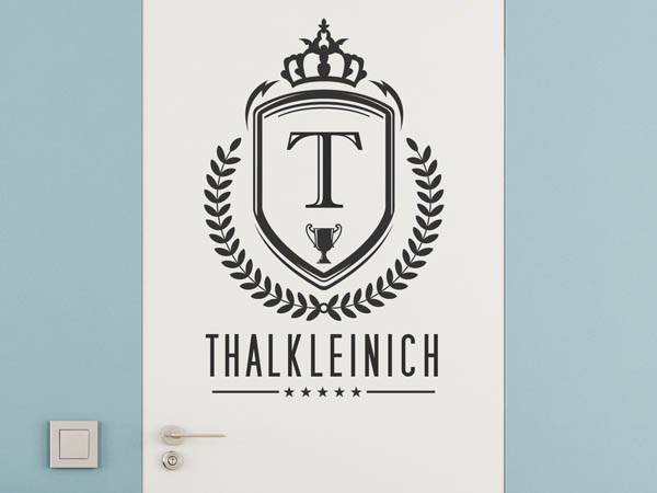 Wandtattoo Thalkleinich Wappen