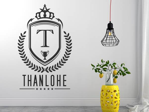 Wandtattoo Thanlohe Wappen
