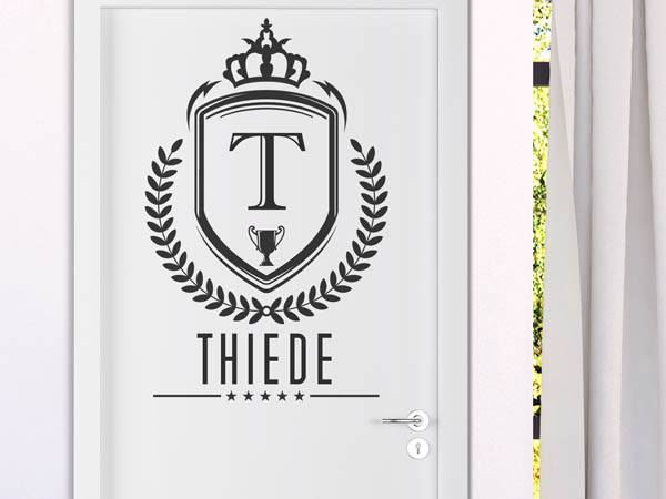 Wandtattoo Thiede Wappen