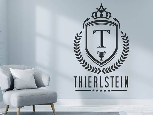 Wandtattoo Thierlstein Wappen