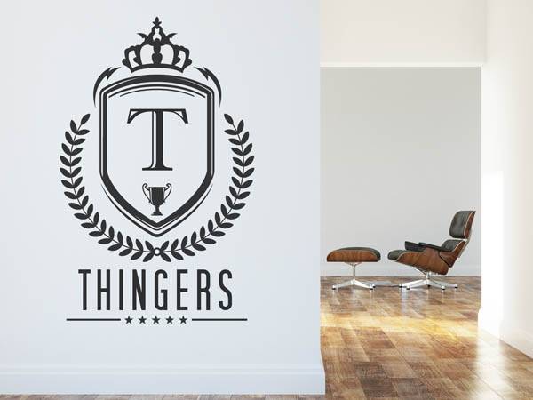 Wandtattoo Thingers Wappen