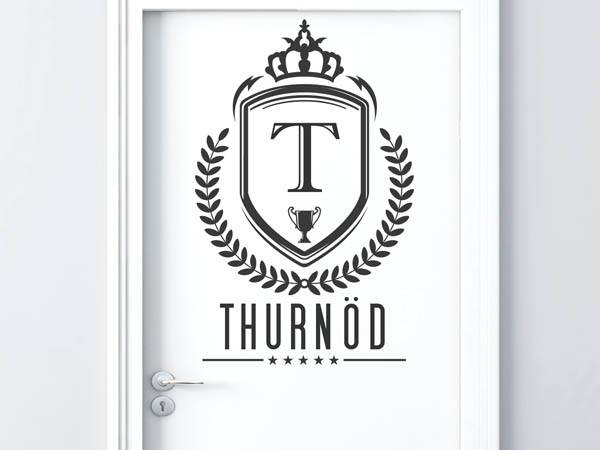 Wandtattoo Thurnöd Wappen
