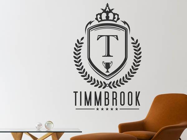 Wandtattoo Timmbrook Wappen