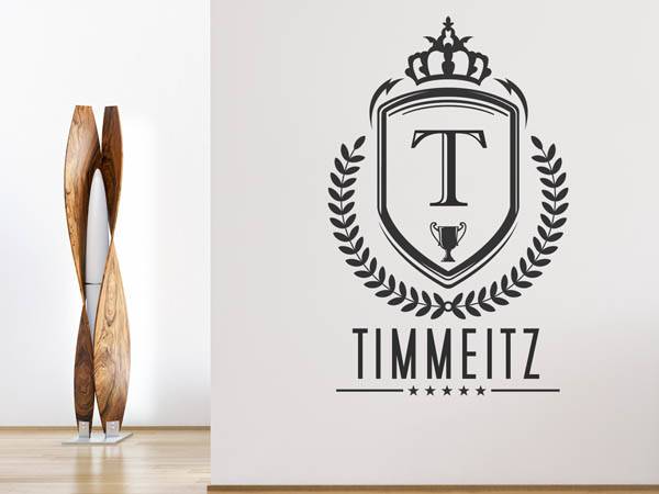 Wandtattoo Timmeitz Wappen