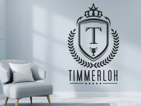 Wandtattoo Timmerloh Wappen