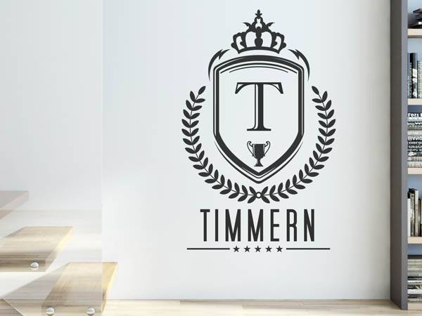 Wandtattoo Timmern Wappen