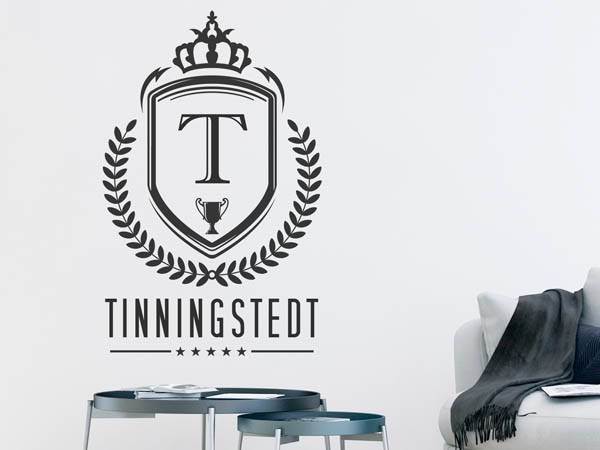 Wandtattoo Tinningstedt Wappen