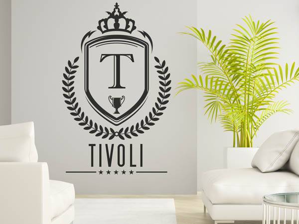 Wandtattoo Tivoli Wappen