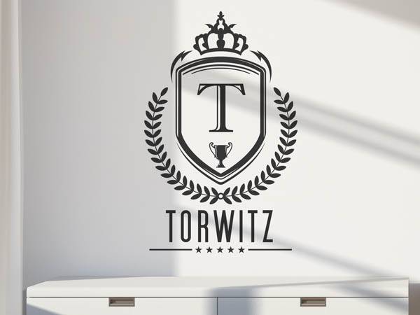 Wandtattoo Torwitz Wappen