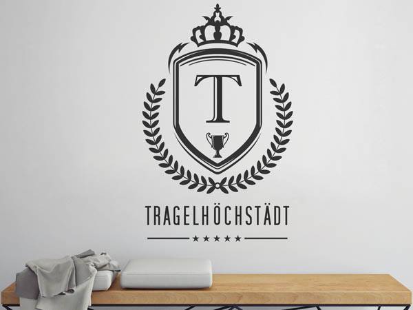 Wandtattoo Tragelhöchstädt Wappen