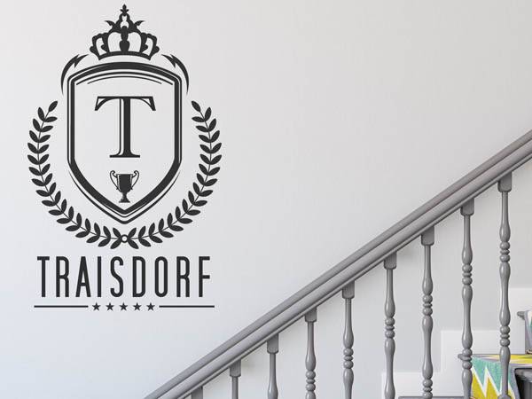 Wandtattoo Traisdorf Wappen