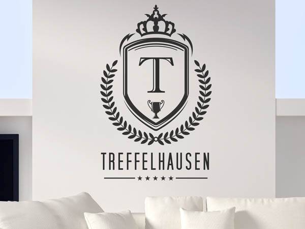 Wandtattoo Treffelhausen Wappen