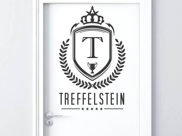 Wandtattoo Treffelstein Wappen