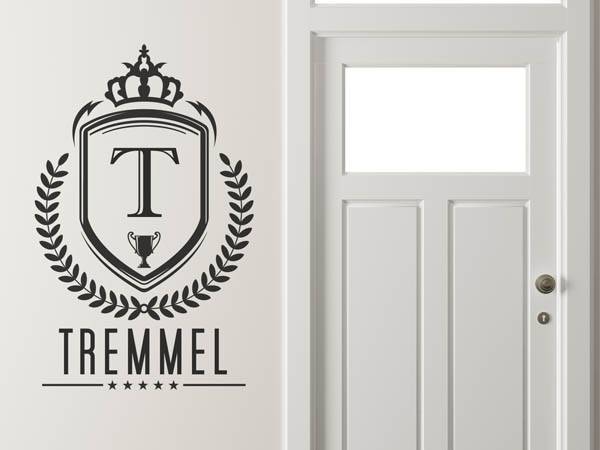 Wandtattoo Tremmel Wappen