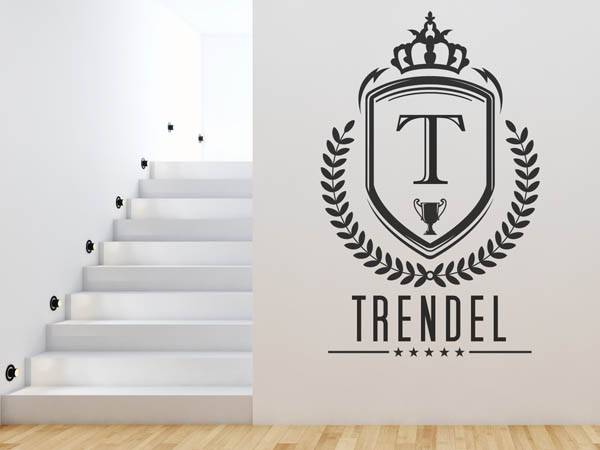 Wandtattoo Trendel Wappen