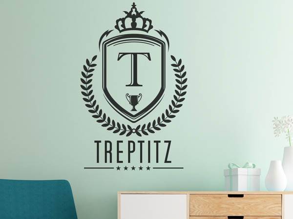 Wandtattoo Treptitz Wappen