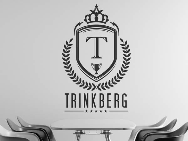 Wandtattoo Trinkberg Wappen