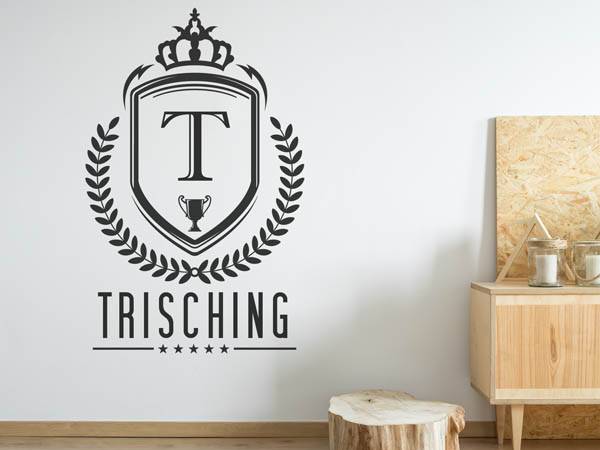 Wandtattoo Trisching Wappen