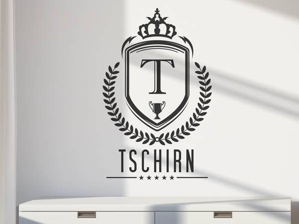 Wandtattoo Tschirn Wappen
