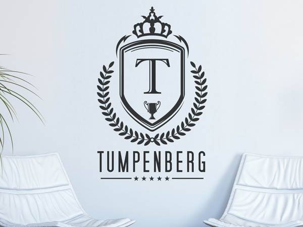 Wandtattoo Tumpenberg Wappen