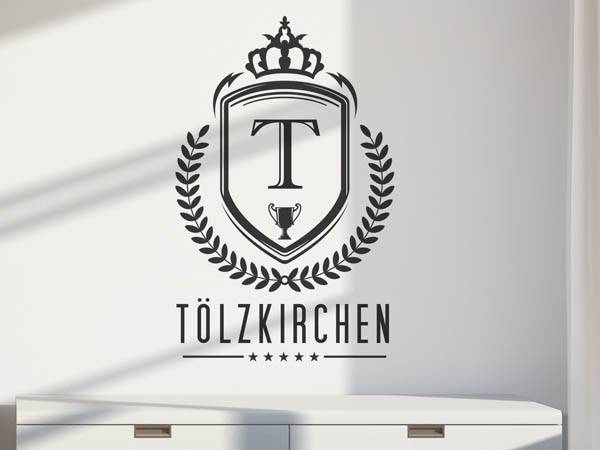 Wandtattoo Tölzkirchen Wappen