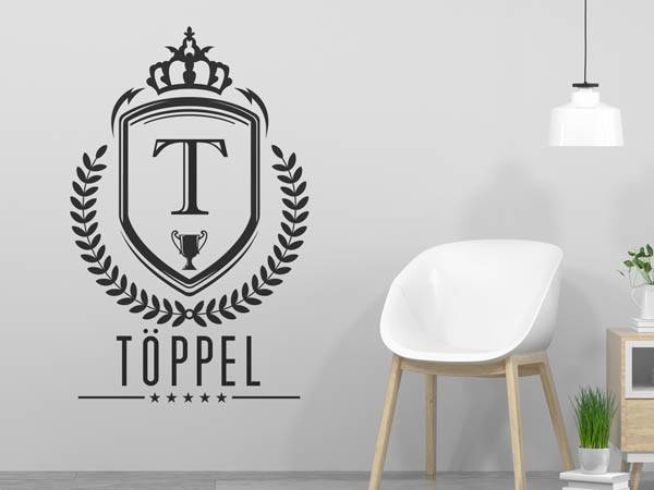 Wandtattoo Töppel Wappen