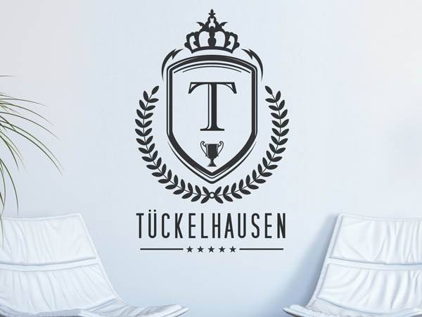 Wandtattoo Tückelhausen Wappen