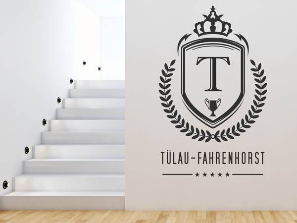 Wandtattoo Tülau-Fahrenhorst Wappen