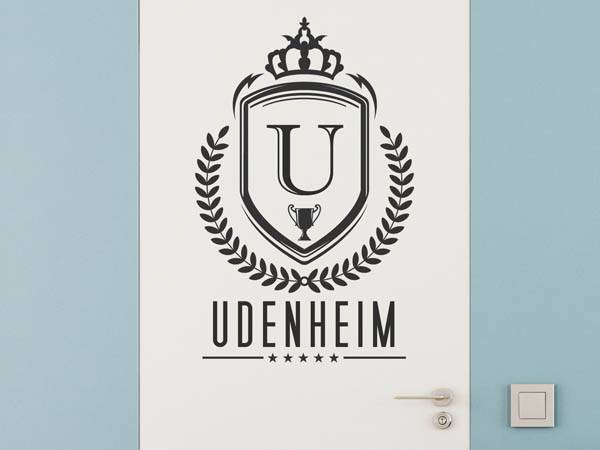 Wandtattoo Udenheim Wappen