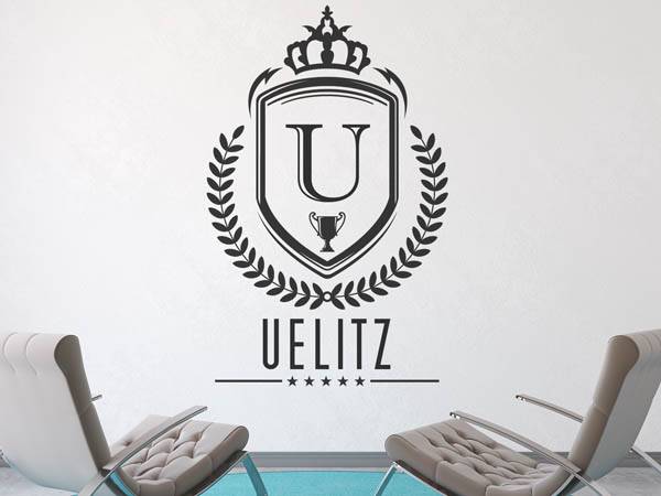 Wandtattoo Uelitz Wappen