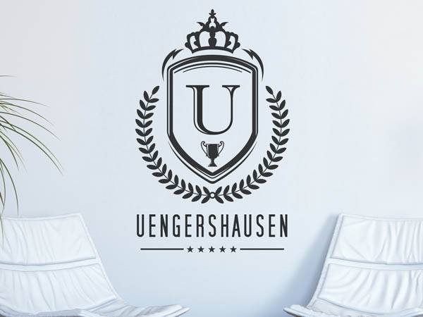 Wandtattoo Uengershausen Wappen