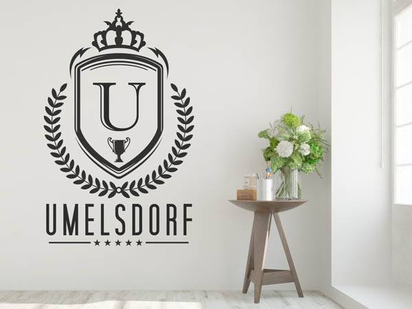 Wandtattoo Umelsdorf Wappen