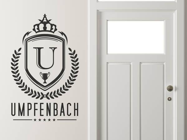 Wandtattoo Umpfenbach Wappen