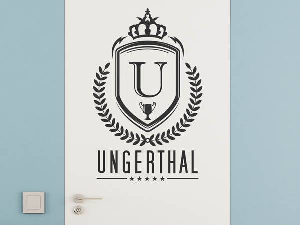Wandtattoo Ungerthal Wappen