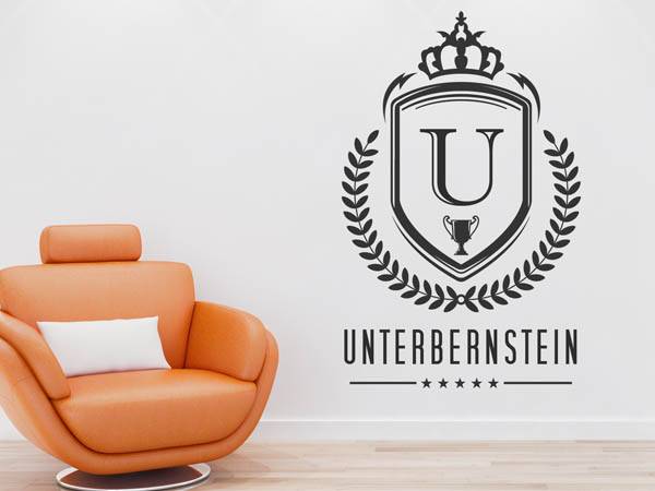 Wandtattoo Unterbernstein Wappen