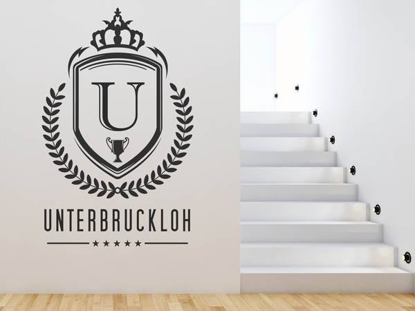 Wandtattoo Unterbruckloh Wappen