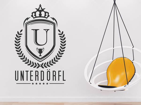 Wandtattoo Unterdörfl Wappen