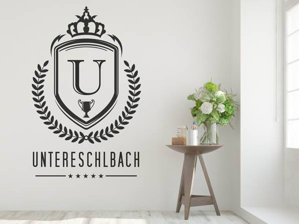 Wandtattoo Untereschlbach Wappen
