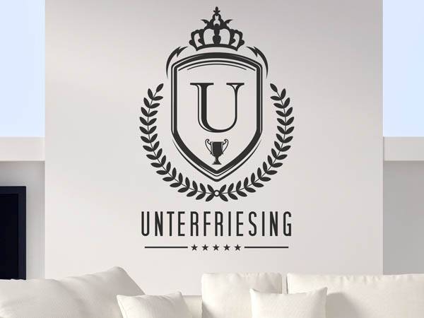 Wandtattoo Unterfriesing Wappen
