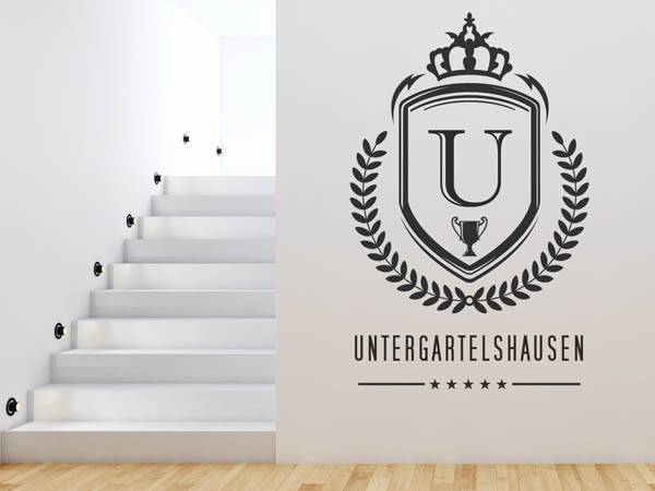 Wandtattoo Untergartelshausen Wappen