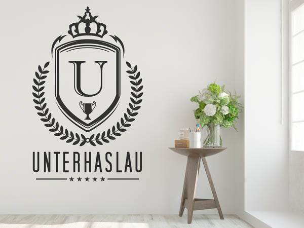 Wandtattoo Unterhaslau Wappen
