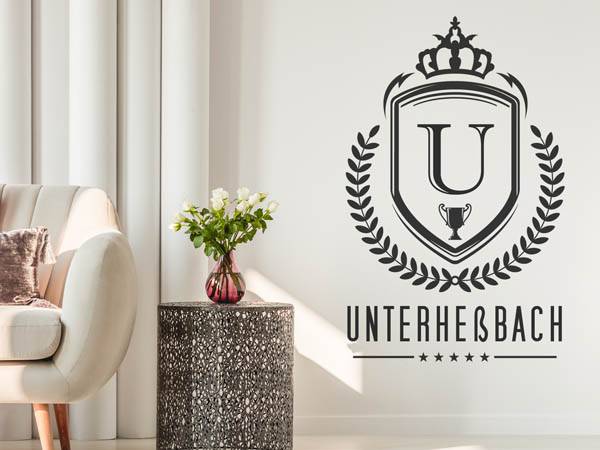 Wandtattoo Unterheßbach Wappen
