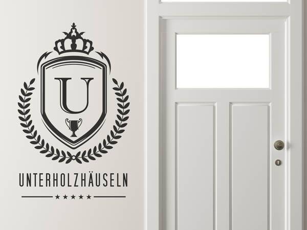 Wandtattoo Unterholzhäuseln Wappen