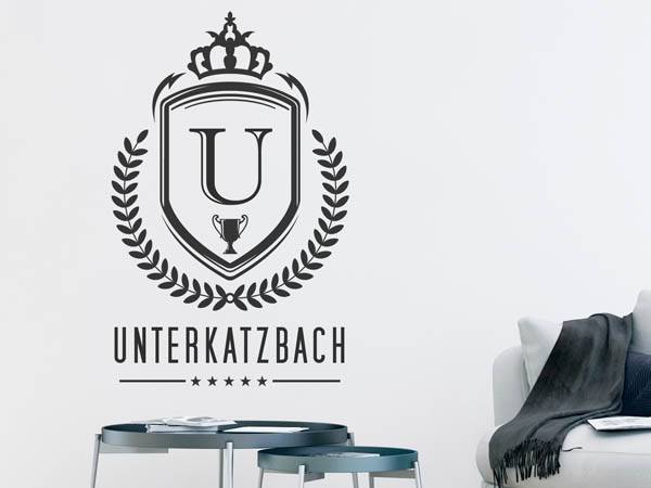 Wandtattoo Unterkatzbach Wappen